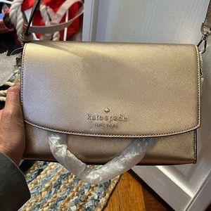 Metallic Leather Kate Spade Purse
